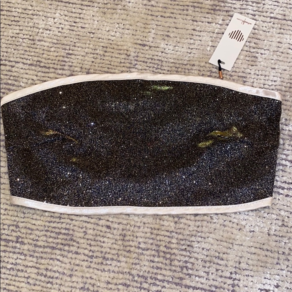 Sparkly Bandeau Top
